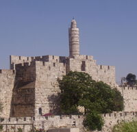מגדל דוד וחומות ירושלים - צילם:מגיסטר