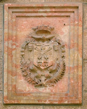 סמל מסדר הפרנציסקנים בירושלים