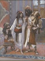 Tissot The Harlot of Jericho and the Two Spies