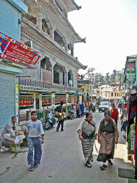 McCleod Ganj main street