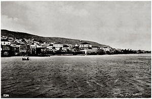 Haifa from the sea old picture