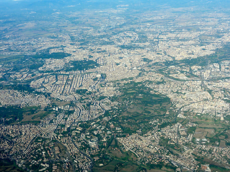 Roma dall'alto