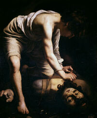 David and Goliath by Caravaggio