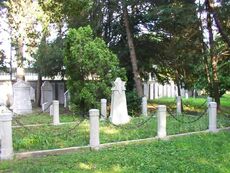 מצבות בבית הקברות