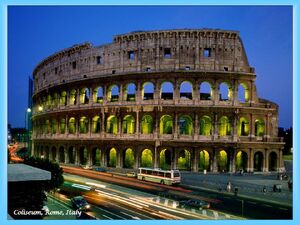 Coliseum Roma Italy 2007