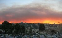 Smoke over haifa 1