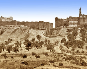 Jaffa gate - moat22