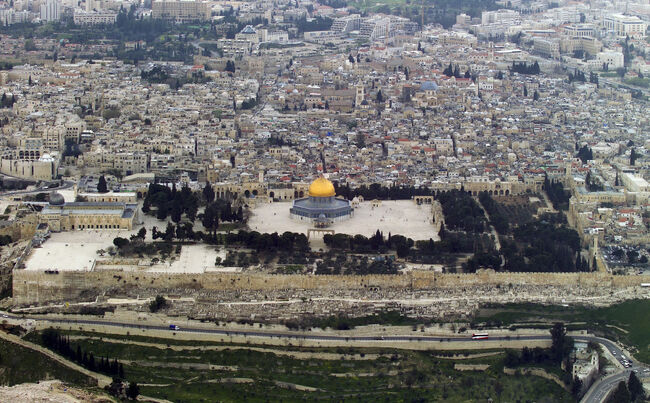 Temple Mount (Aerial view, 2007) 07