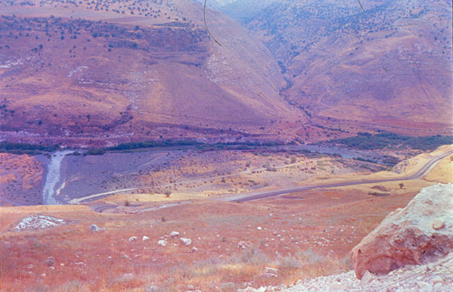 Yarmouk River from Israel 1