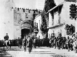 Allenby enters Jerusalem 1917