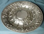 Silver Rose Water Dish