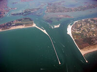 MOSE Project Venice from the air