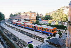 Perugia Stazione Santanna binari