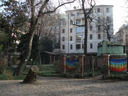 DSC02729 Milano, Palazzo di Brera - Il giardino botanico d'inverno - Foto Giovanni Dall'Orto - 20 jan 2007