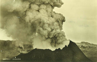 Vesuv eruption 1