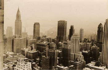 New York City Midtown from Rockefeller Center NIH