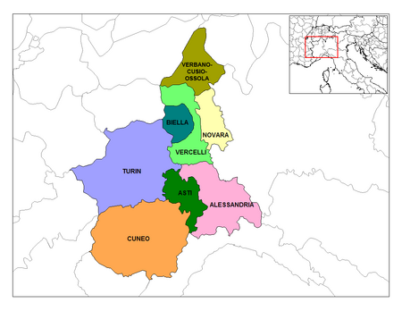 Piedmont Provinces