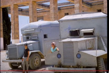 המשוריינים שהובילו להר