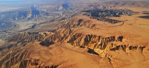 Nahal Zin Aerial View