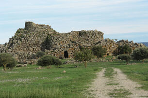 Sardinien Orroli Nuraghe Arrubiu