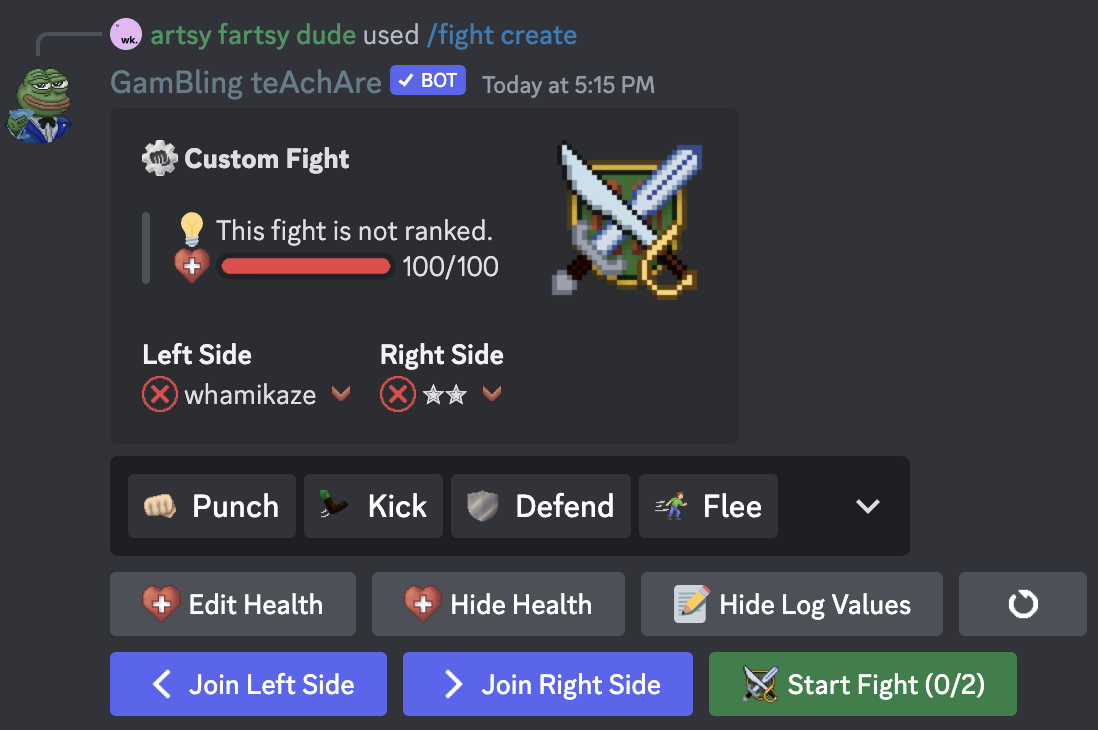 Full Guide To Fighting In Dank Memer 20/10/21 : r/dankmemer