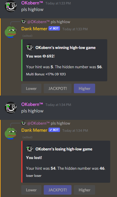Highlow Dank Memer Wiki Fandom