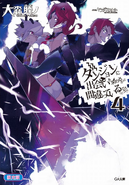 DanMachi Light Novel Volume 4 LE Cover