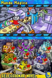 Nicktoons Attack of the Toybots mundo magico DS