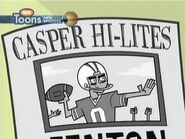 Danny as a quarterback