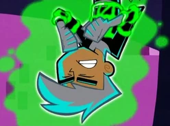 Danny aumentando su poder.