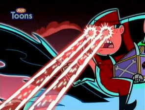 Rayos Fantasmas Oculares Rojos