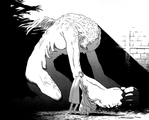 Ras Alhague monster (manga).jpg (226 KB) Paula is killed by the monster born from the couple's soul.