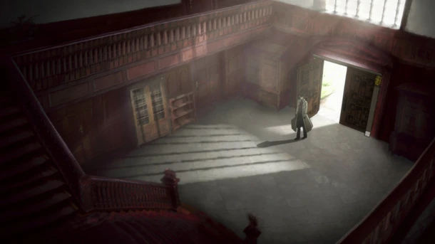 The foyer of the Disward mansion.