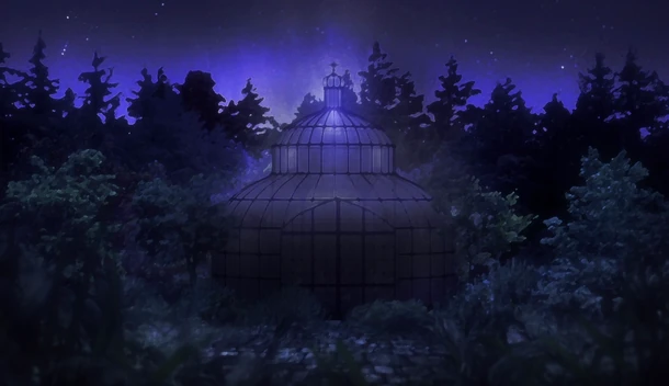 The greenhouse of the Disward estate.