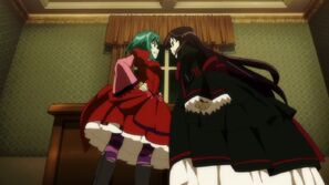 Rasiel and Dalian fighting.