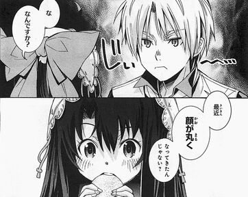 Hugh checks Dalian's face.