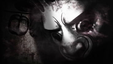 A masked figure.