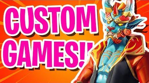 Fortnite CUSTOM GAMES!