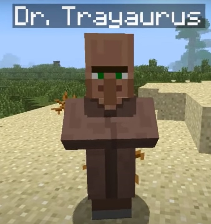 how dan met dr trayaurus grim