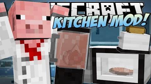 Minecraft KITCHEN MOD (Blenders, Microwaves & More!) Mod Showcase