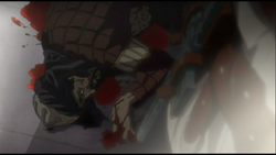 Saladin's death by Dante in the anime.