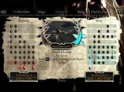Upgrade Menu