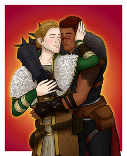 Hug your companions in Dragon Age: Inquisition