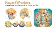 Golden Aquarium Tier Reward Previews