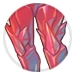 Red Heart Greaves Image