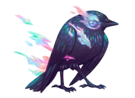 Fireprism Crow unevolved image.