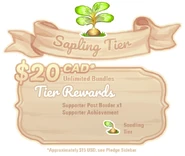 Sapling Tier