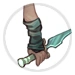 Fantasia's Green Dagger Gloves thumbnail.