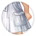 White Suspender Skirt thumbnail.