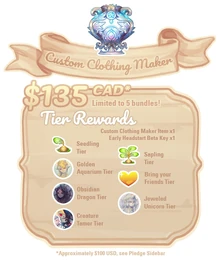 Custom Clothing Maker Tier